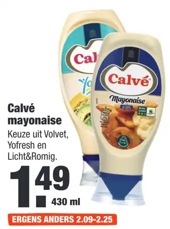 ALDI Calvé mayonaise aanbieding