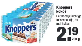 ALDI Knoppers kokos aanbieding