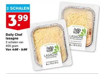 Hoogvliet Daily Chef lasagne 400g aanbieding