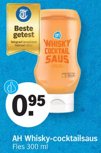 Albert Heijn Whisky-cocktailsaus 300 ml aanbieding