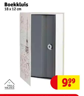 Kruidvat Boekkluis 18x12 cm aanbieding