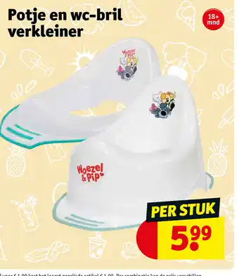 Kruidvat Potje en wc-bril verkleiner aanbieding