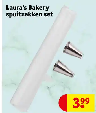 Kruidvat Laura's Bakery spuitzakken set aanbieding