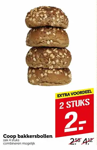 Coop Coop bakkersbollen aanbieding