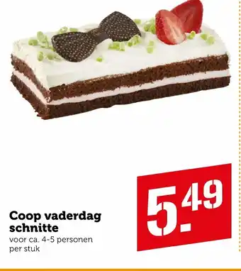 Coop Coop vaderdag schnitte aanbieding