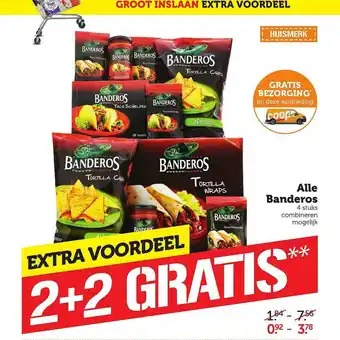 Coop Alle banderos aanbieding