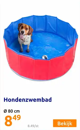 Action Hondenzwembad aanbieding