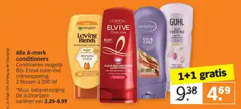 Albert Heijn Alle A-merk conditioners aanbieding