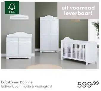 Baby & Tiener babykamer Daphne aanbieding