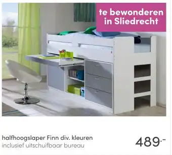 Baby & Tiener halfhoogslaper Finn div. kleuren aanbieding