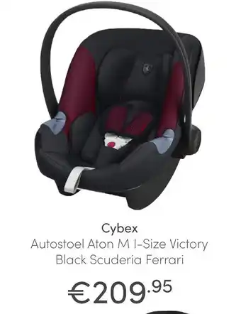 Baby & Tiener Cybex Autostoel Aton M I-Size Victory Black Scuderia Ferrari aanbieding