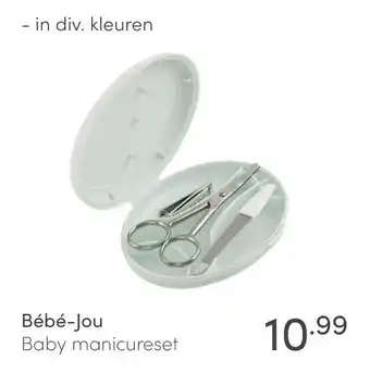 Baby & Tiener Bébé-Jou Baby manicureset aanbieding