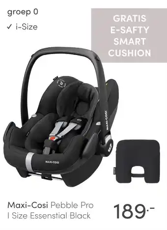 Baby & Tiener Maxi-Cosi Pebble Pro I Size Essenstial Black aanbieding