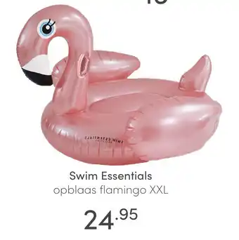 Baby & Tiener Swim Essentials opblaas flamingo XXL aanbieding