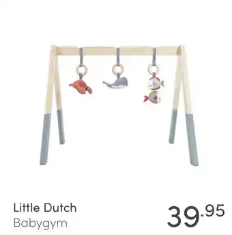 Baby & Tiener Little Dutch Babygym aanbieding