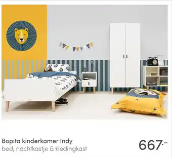 Baby & Tiener Bopita kinderkamer Indy aanbieding