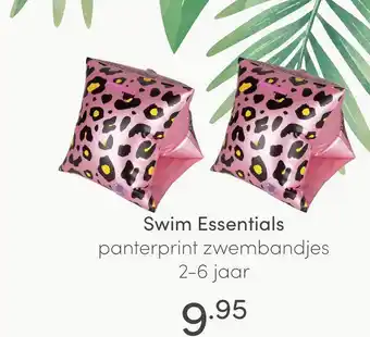 Baby & Tiener Swim Essentials panterprint zwembandjes aanbieding