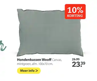 Boerenbond Hondenkussen Wooff aanbieding