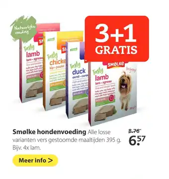 Boerenbond Smølke hondenvoeding aanbieding