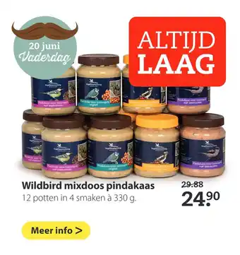 Boerenbond Wildbird mixdoos pindakaas aanbieding