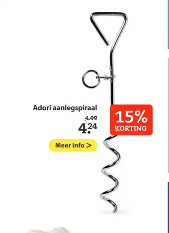 Boerenbond Adori aanlegspiraal aanbieding