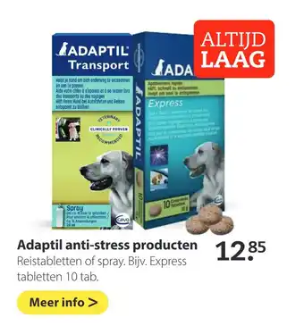 Boerenbond Adaptil anti-stress producten aanbieding