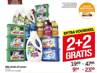 Coop Alle Ariel of Lenor aanbieding