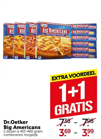 Coop Dr.Oetker Big Americans aanbieding