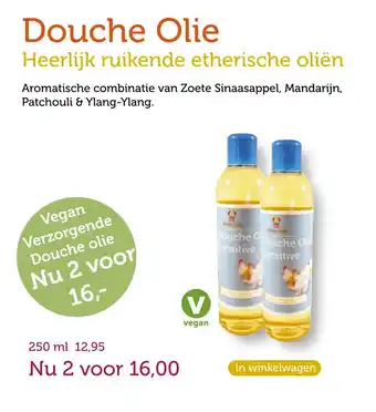 De Rode Pilaren Douche Olie aanbieding