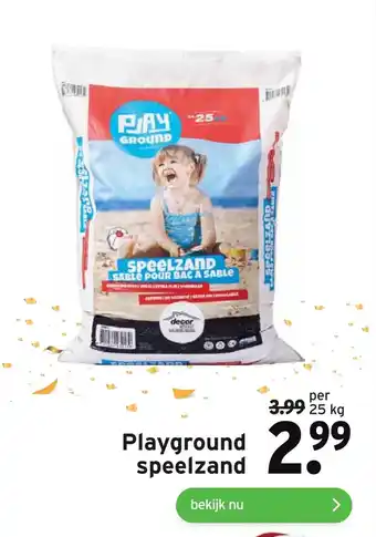 GAMMA Playground speelzand aanbieding