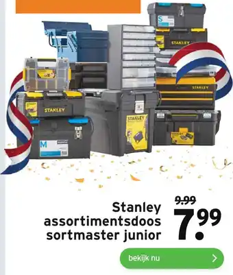 GAMMA Stanley assortimentsdoos sortmaster junior aanbieding