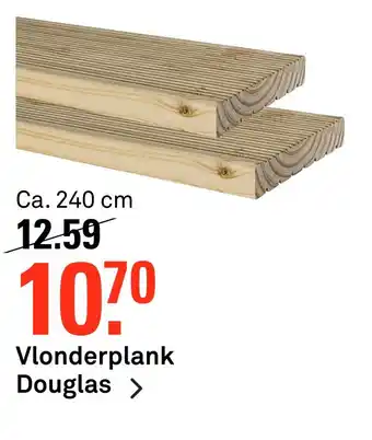 Karwei Vlonderplank Douglas aanbieding