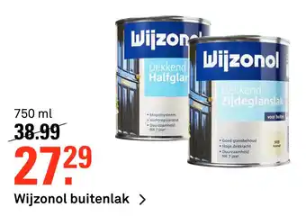 Karwei Wijzonol buitenlak aanbieding