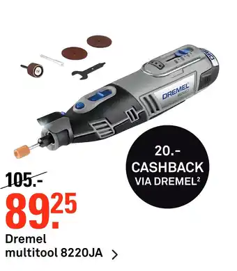 Karwei Dremel multitool 8220JA aanbieding