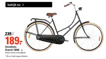 Karwei Omafiets Grand 1888 aanbieding