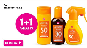 DA DA Zonbescherming aanbieding