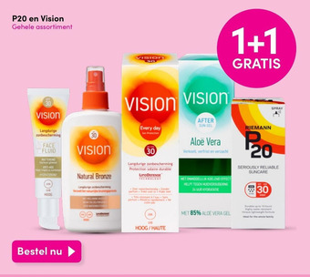 DA P20 en Vision Gehele assortiment aanbieding