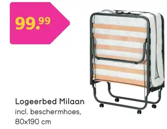 Leen Bakker Logeerbed Milaan aanbieding