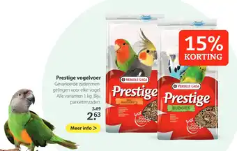 Pets Place Prestige vogelvoer aanbieding