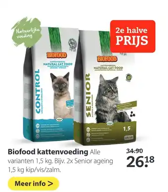 Pets Place Biofood kattenvoeding aanbieding