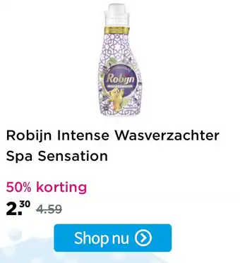 Plein.nl Robijn Intense Wasverzachter Spa aanbieding