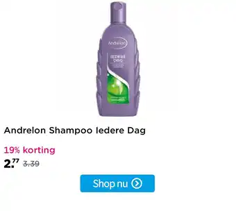 Plein.nl Andrelon Shampoo Iedere Dag 300 ml aanbieding