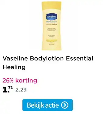 Plein.nl Vaseline Bodylotion Essential aanbieding