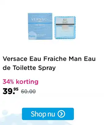 Plein.nl Versace Eau Fraiche Man Eau de aanbieding