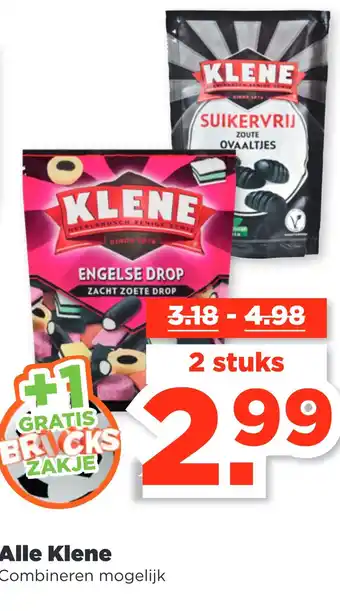 PLUS Alle Klene aanbieding