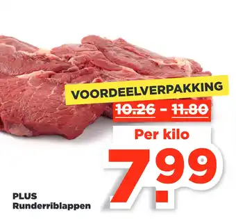 PLUS PLUS Runderriblappen aanbieding