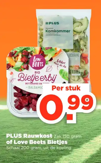 PLUS PLUS Rauwkost of Love Beets Bietjes aanbieding