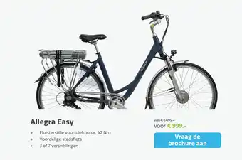 Stella fietsen Allegra Easy aanbieding