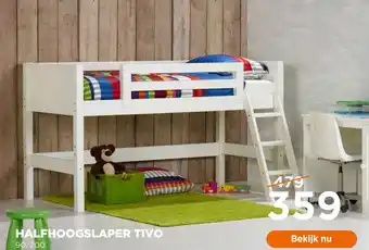 TotaalBED Halfhoogslaper Tivo aanbieding