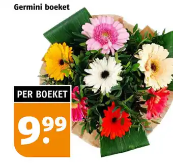 Poiesz Germini boeket aanbieding